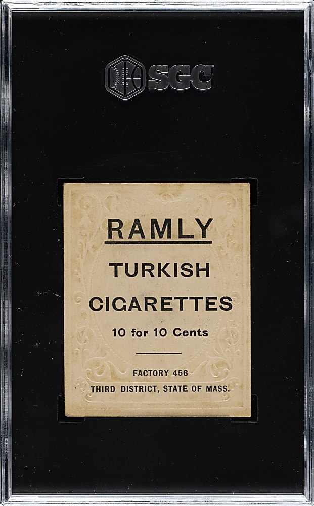 1909 T204 Ramly Tobacco Mike Donlin SGC VG/EX+ 4.5