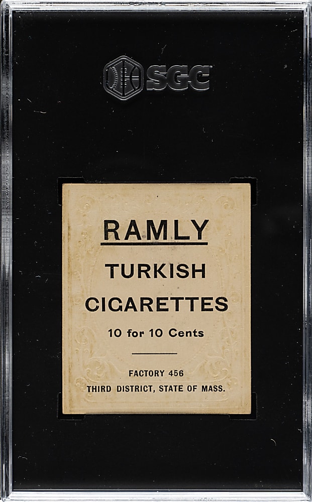 1909 T204 Ramly Tobacco William "Kitty" Bransfield SGC VG/EX+ 4.5