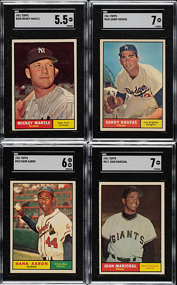 1961 Topps Complete Set (587)