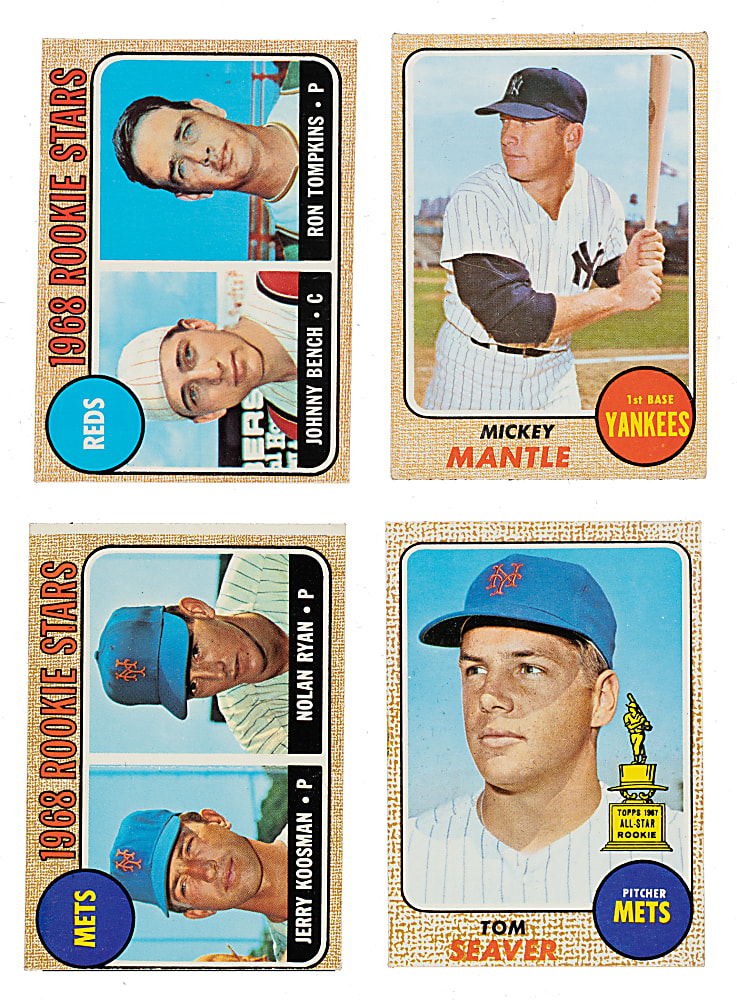 1968 Topps Complete Set (598)