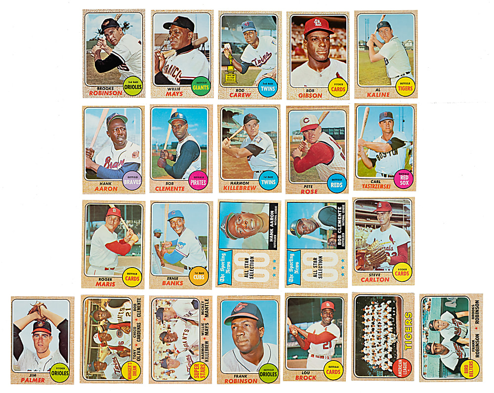 1968 Topps Complete Set (598)