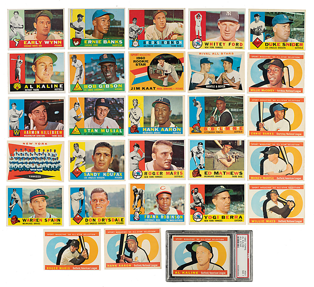 1960 Topps Complete Set (572)