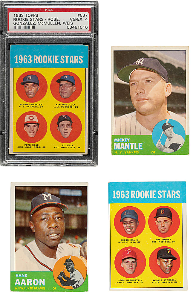 1963 Topps Complete Set (576)