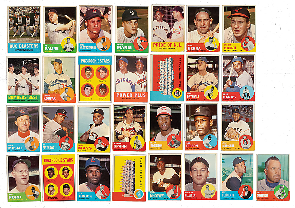 1963 Topps Complete Set (576)