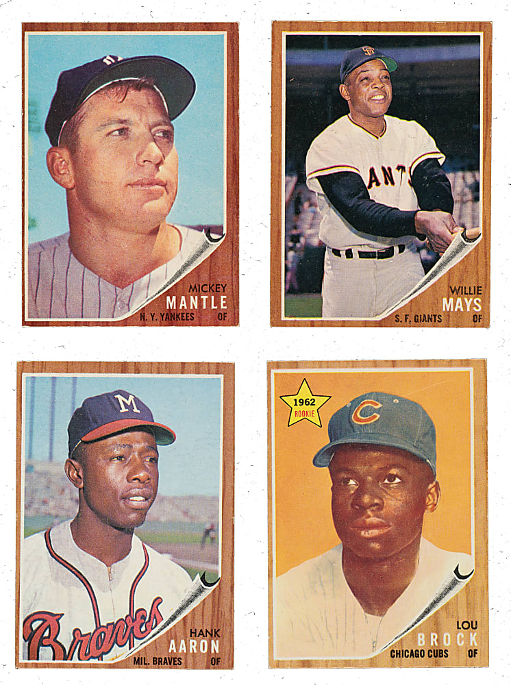 1962 Topps Complete Set (598)