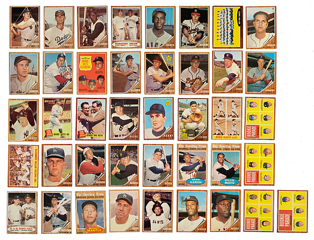 1962 Topps Complete Set (598)