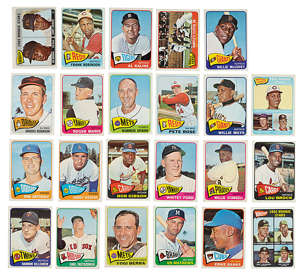 1965 Topps Complete Set (598)