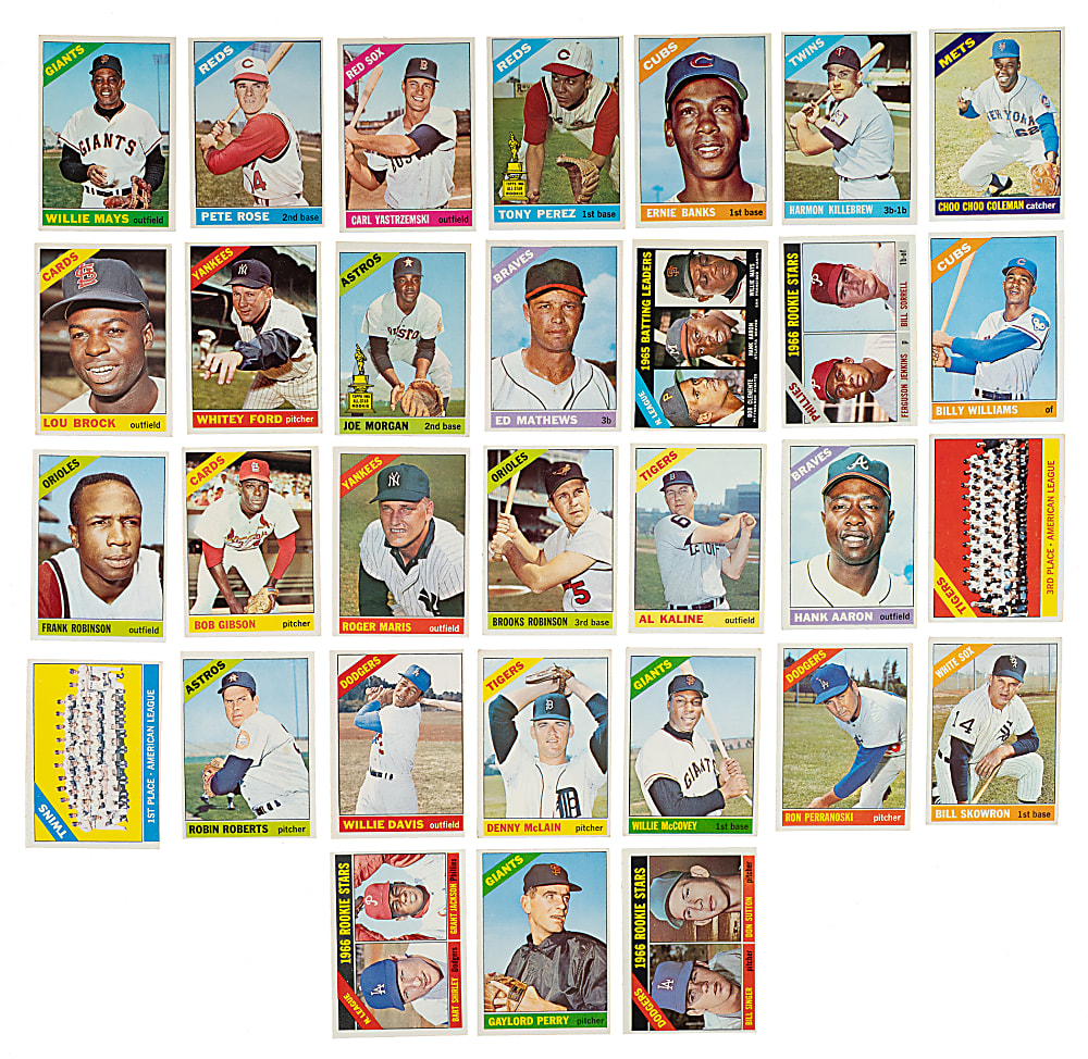 1966 Topps Complete Set (598)