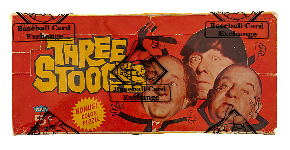 1966 Fleer "Three Stooges" Unopened Wax Box (24 Packs) - BBCE