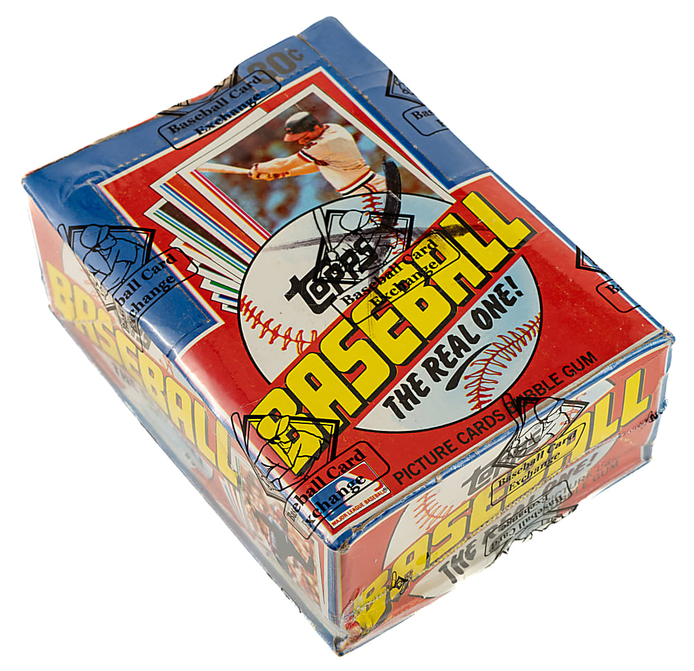 1982 Topps Unopened Wax Box (36 Packs) - BBCE