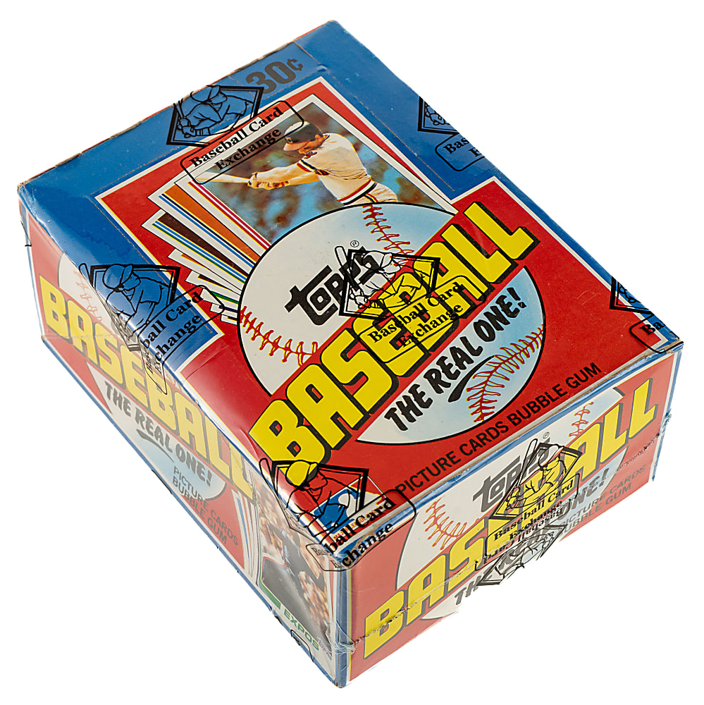 1982 Topps Unopened Wax Box (36 Packs) - BBCE