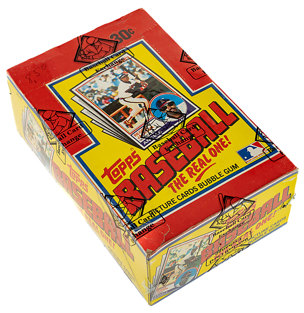 1983 Topps "Michigan Test" Unopened Wax Box (36 Packs) - BBCE