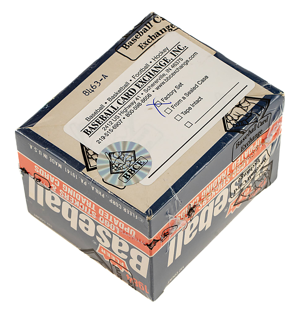 1984 Fleer Update Factory Box Set - BBCE