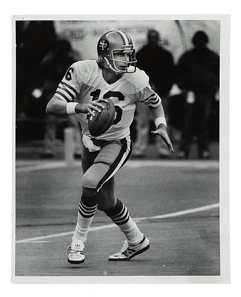 Circa 1982 Joe Montana Original Stan Denny Photograph PSA/DNA Type I