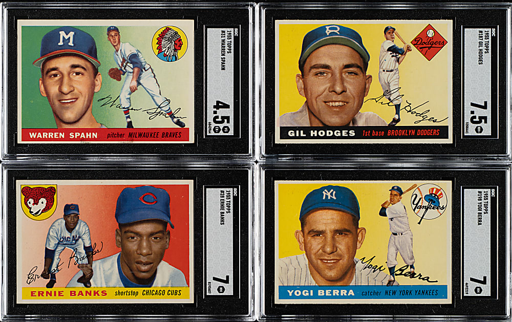 1955 Topps Near-Complete Set (199/206)