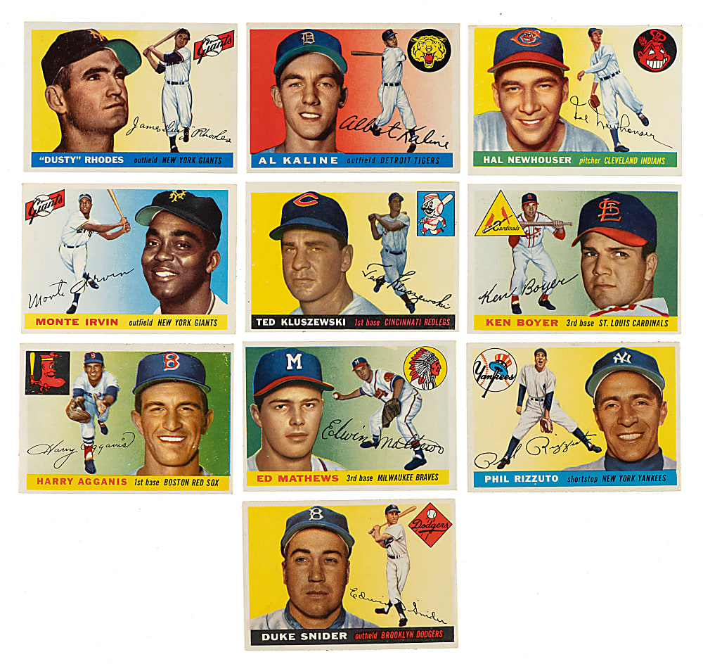 1955 Topps Near-Complete Set (199/206)