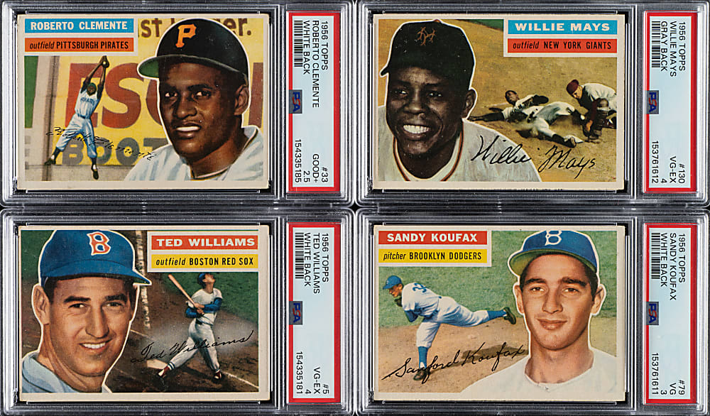 1956 Topps Near-Complete Set (339/340)