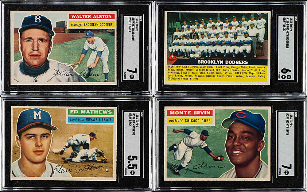 1956 Topps Near-Complete Set (339/340)