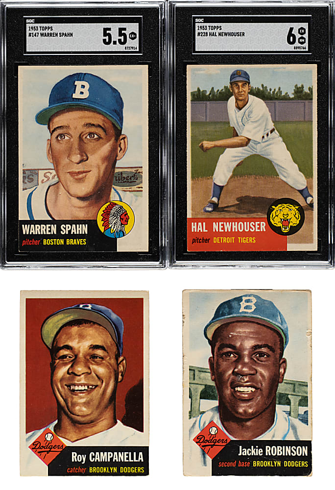 1953 Topps Near-Complete Set (270/274)