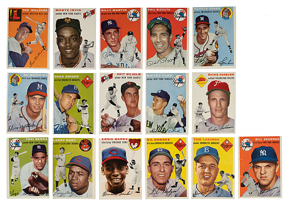 1954 Topps Near-Complete Set (249/250)