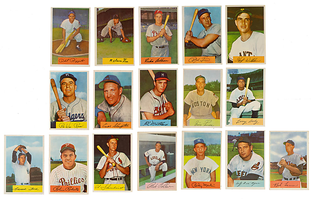 1954 Bowman Near-Complete Set (221/224)