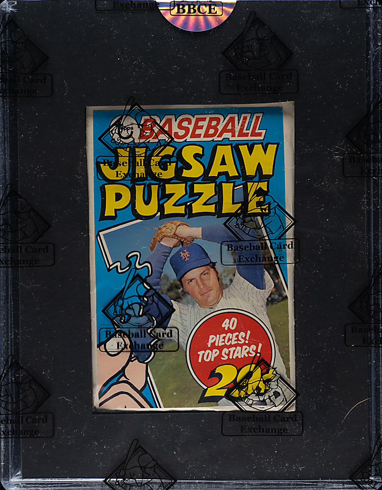 1974 Topps Puzzle Unopened Wax Pack - BBCE