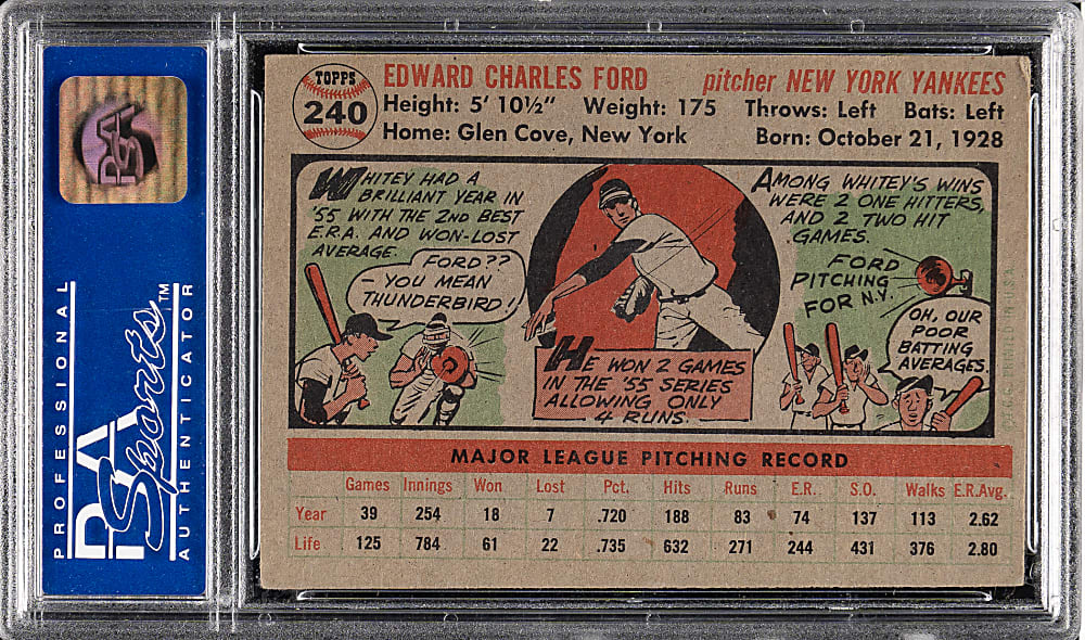 1909-1911 T206 White Border Larry Doyle with Bat PSA NM 7