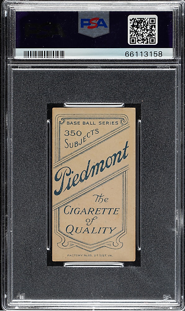 1909-1911 T206 White Border Tris Speaker Rookie PSA VG-EX 4