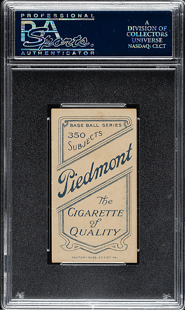 1909-1911 T206 White Border Bob Groom PSA NM 7
