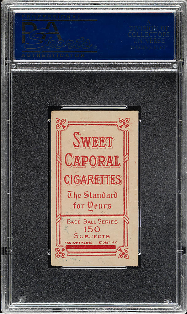 1909-1911 T206 White Border Clark Griffith Portrait PSA EX-MT 6