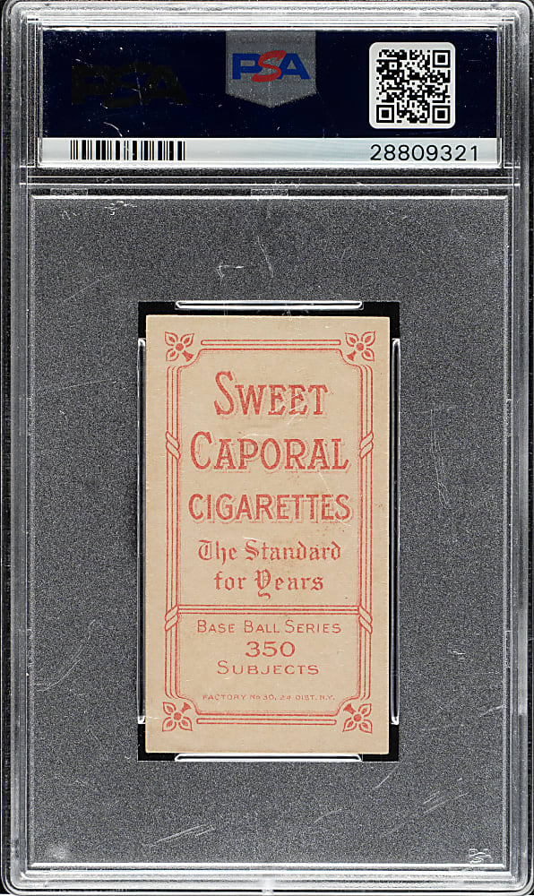 1909-1911 T206 White Border Bobby Byrne PSA EX-MT 6