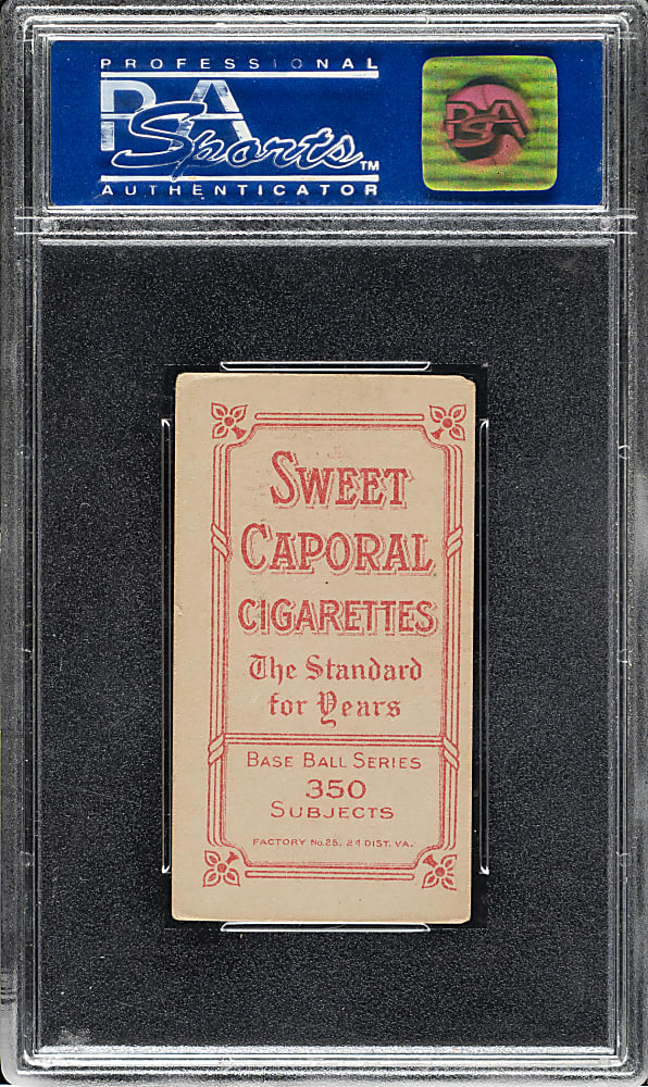 1909-1911 T206 White Border Rube Marquard Portrait PSA VG-EX 4