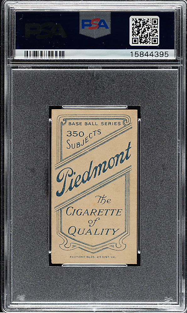 1909-1911 T206 White Border Nick Maddox PSA EX-MT 6