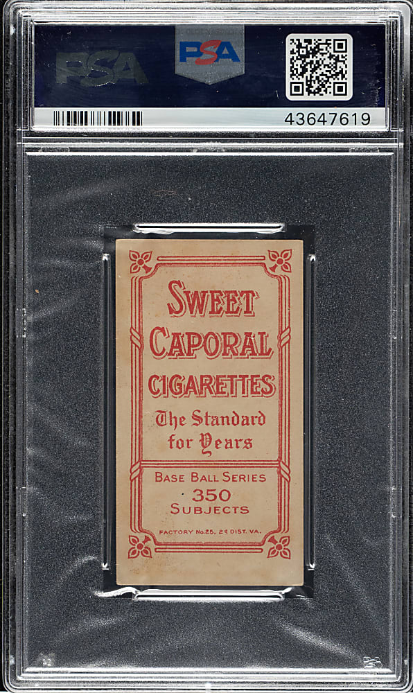 1909-1911 T206 White Border Bill Chappelle PSA EX-MT 6