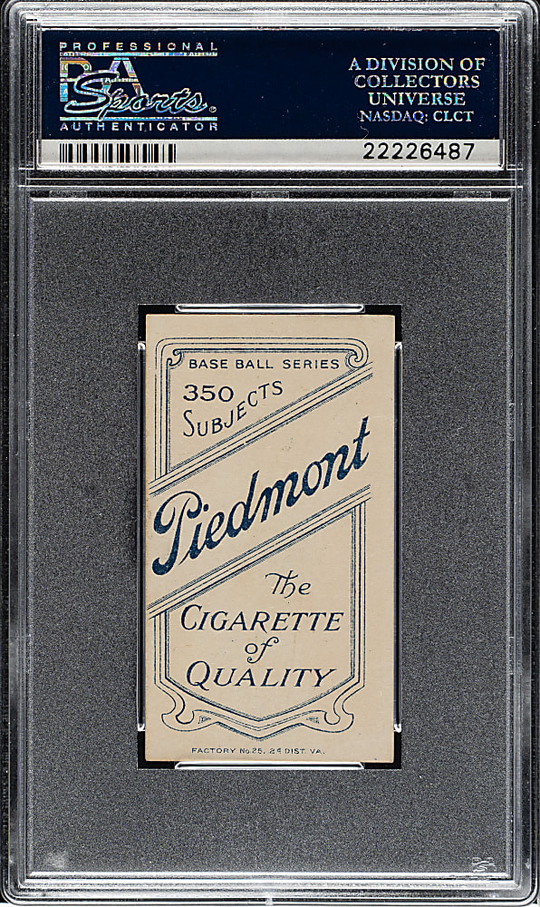 1909-1911 T206 White Border Joe Dunn PSA EX-MT+ 6.5