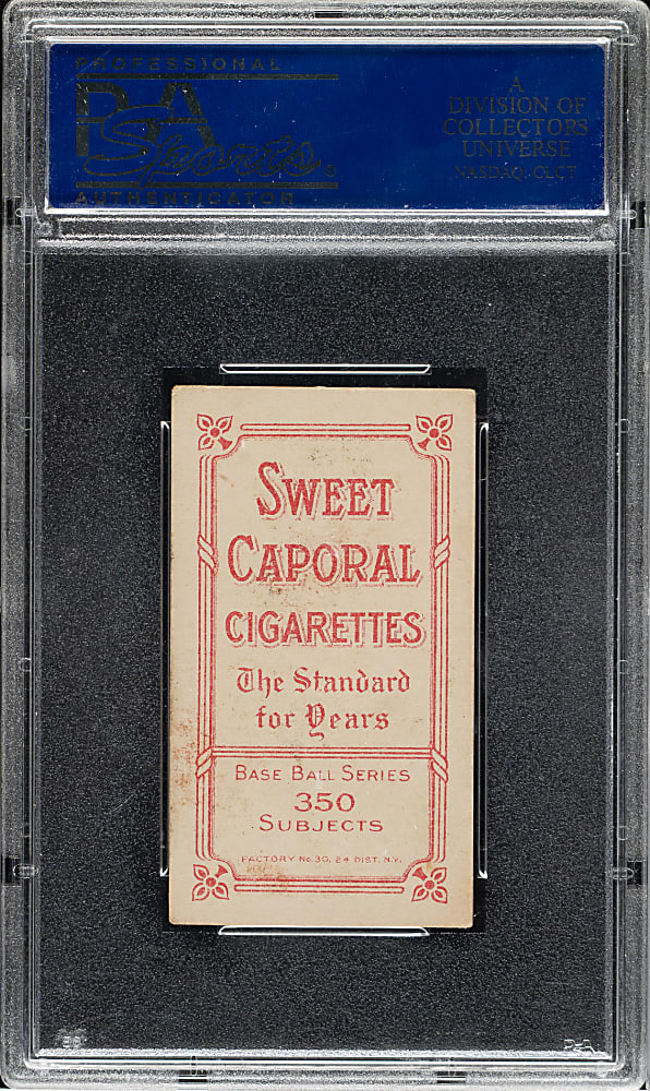 1909-1911 T206 White Border Mordecai Brown Chicago on Shirt PSA VG 3