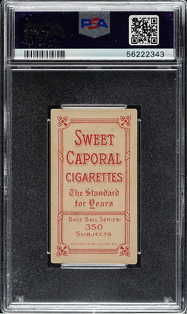 1909-1911 T206 White Border Addie Joss Pitching PSA VG-EX 4
