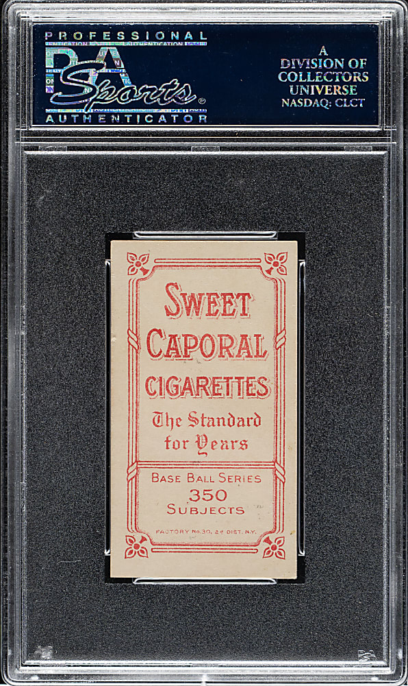 1909-1911 T206 White Border Owen Wilson PSA EX-MT 6