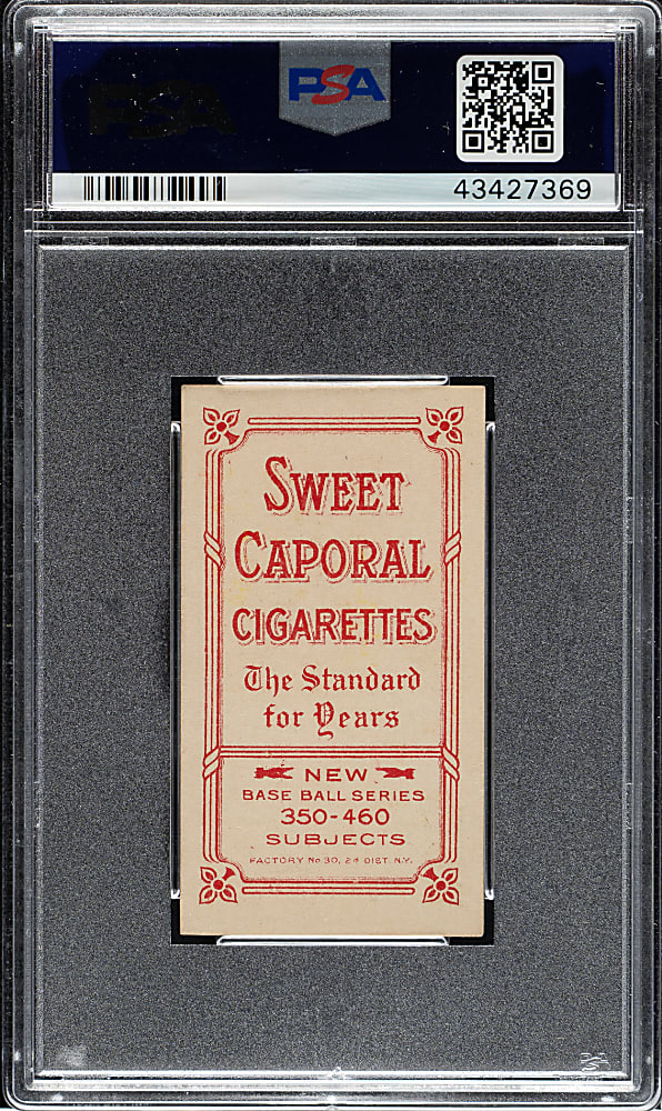1909-1911 T206 White Border Howie Camnitz Hands Above Head PSA EX-MT 6
