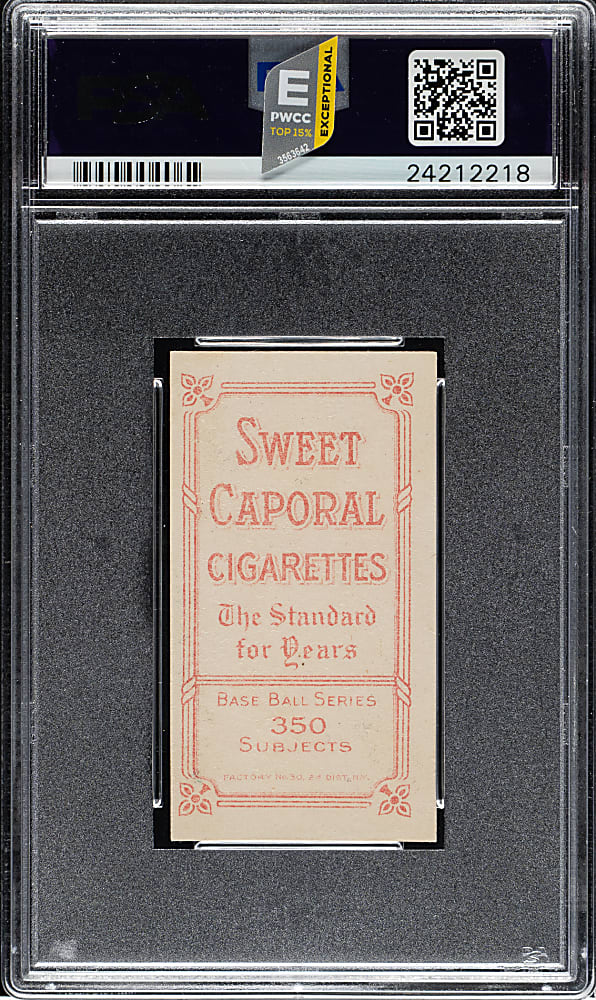 1909-1911 T206 White Border Cecil Ferguson PSA EX-MT 6
