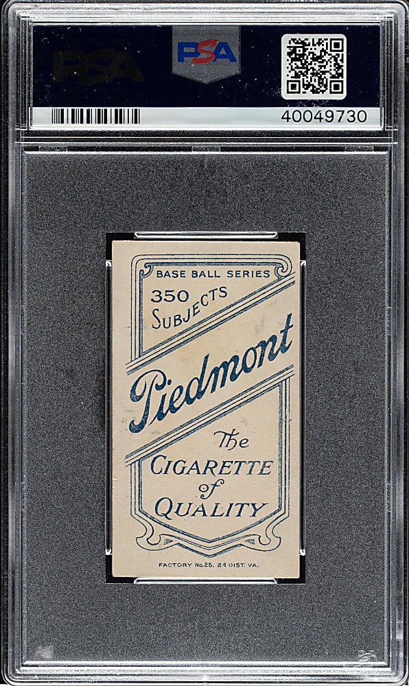 1909-1911 T206 White Border Herbie Moran PSA EX-MT 6