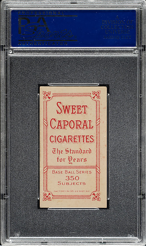 1909-1911 T206 White Border Wid Conroy with Bat PSA EX-MT 6