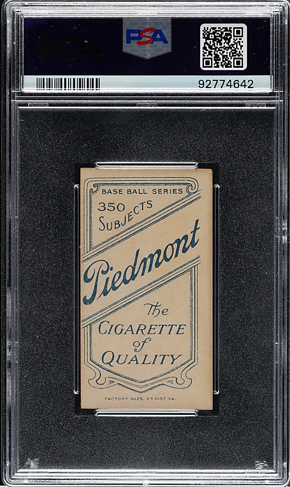 1909-1911 T206 White Border Harry Krause Pitching PSA EX-MT 6