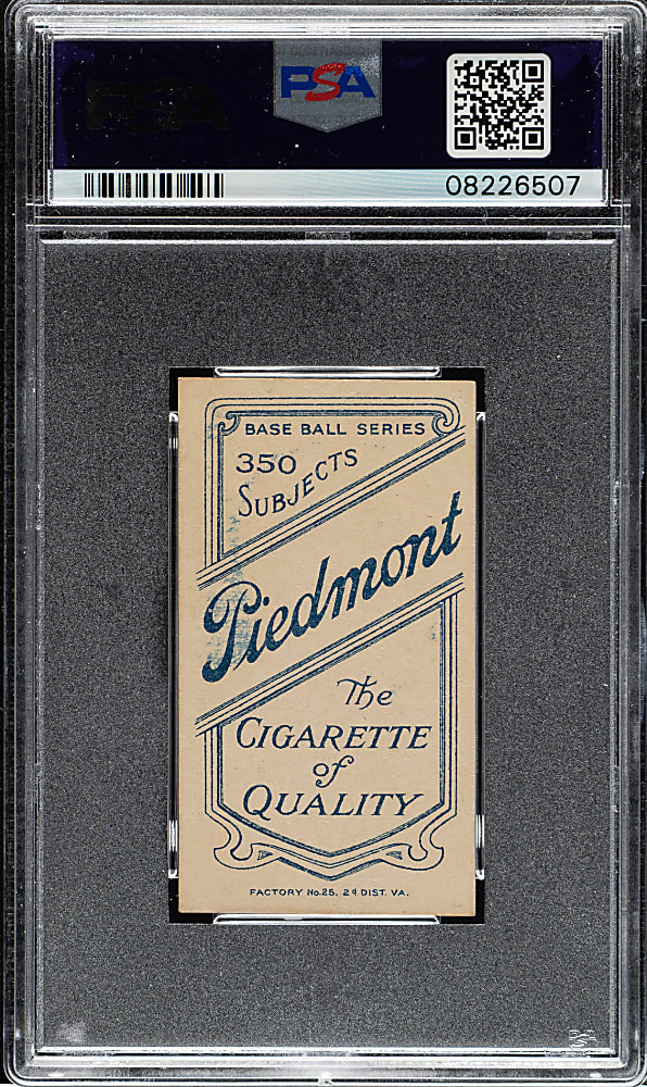 1909-1911 T206 White Border Harry Arndt PSA EX-MT 6