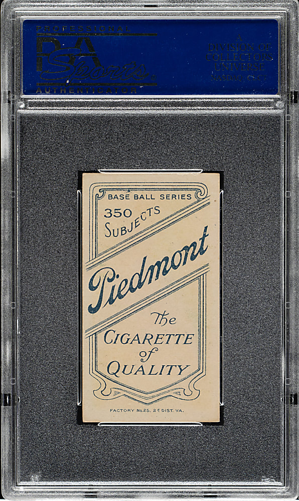 1909-1911 T206 White Border Oscar Stanage PSA EX-MT 6