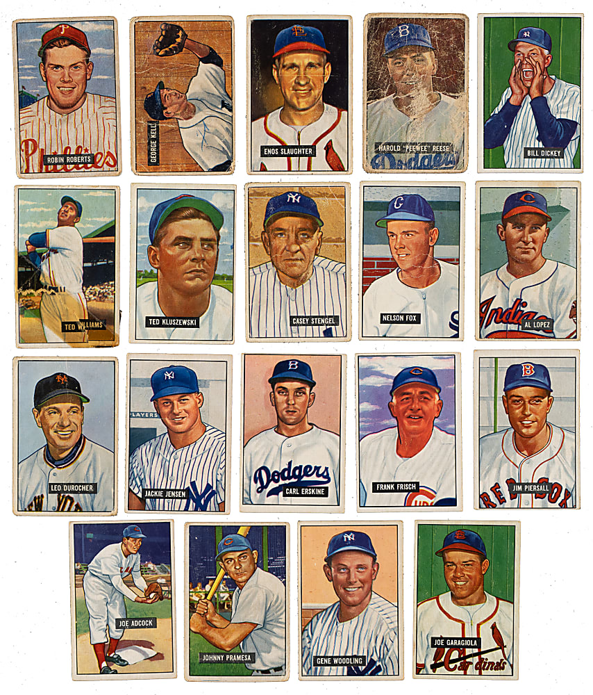 1951 Bowman Partial Set (248/324)