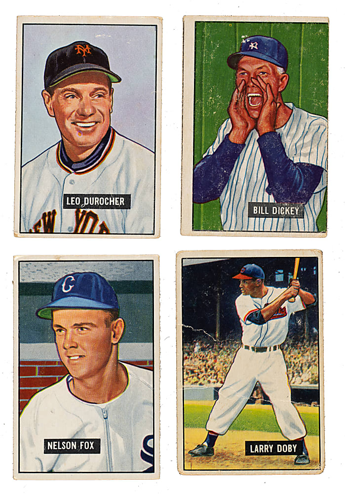 1951 Bowman Partial Set (174/324) Plus 302 Duplicates