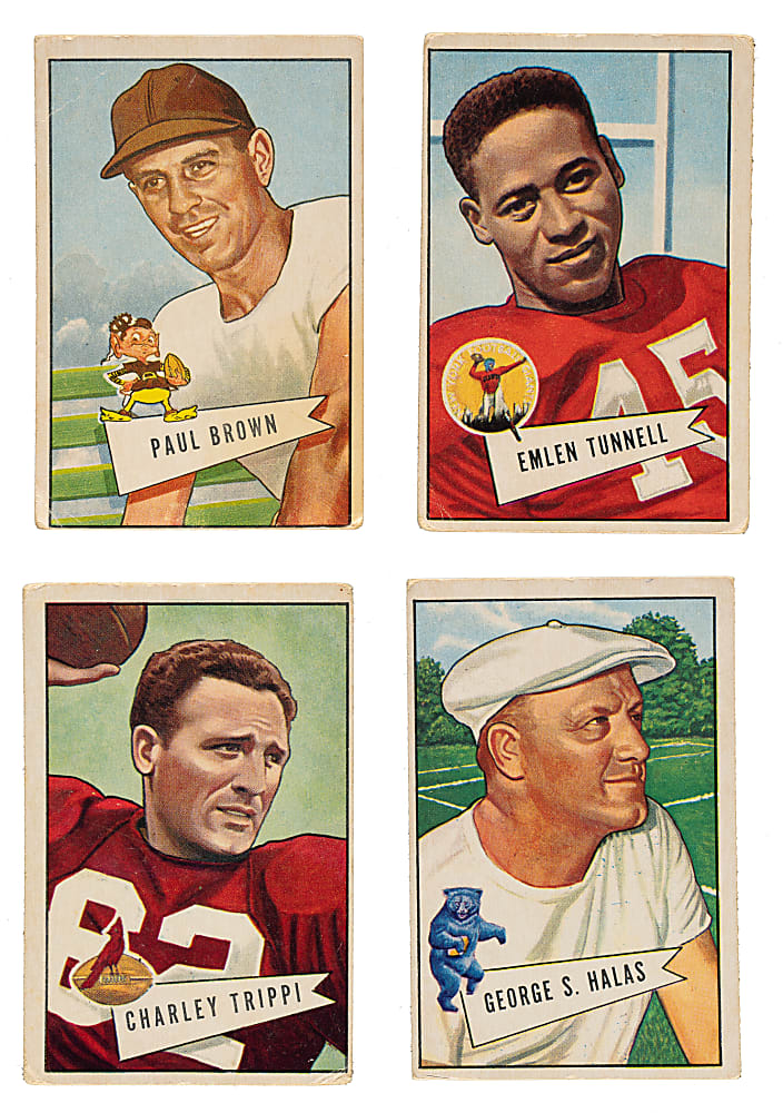 1952 Bowman Large Football Collection (30)