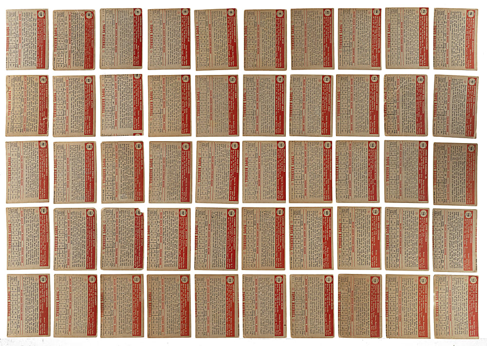 1952 Topps Low-Number Collection (89) Including Larry Doby and Robin Roberts