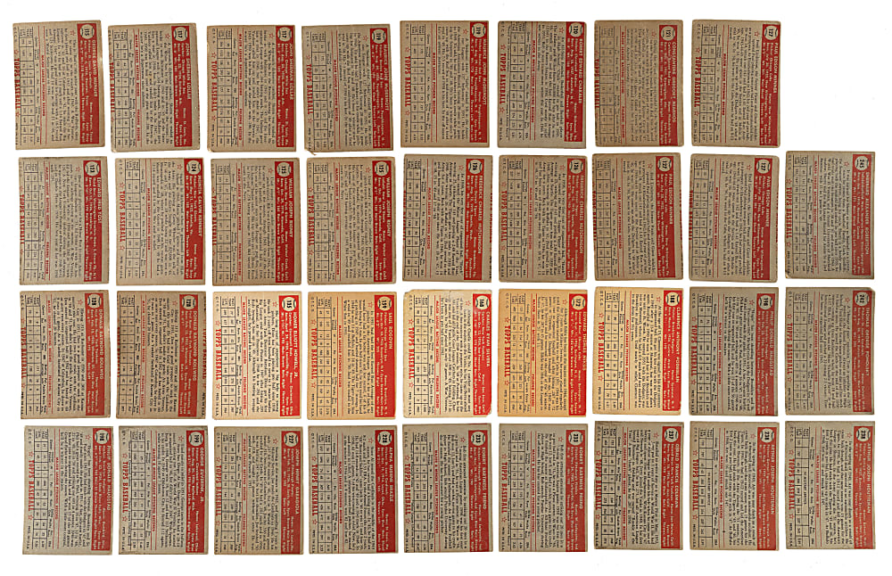 1952 Topps Low-Number Collection (89) Including Larry Doby and Robin Roberts
